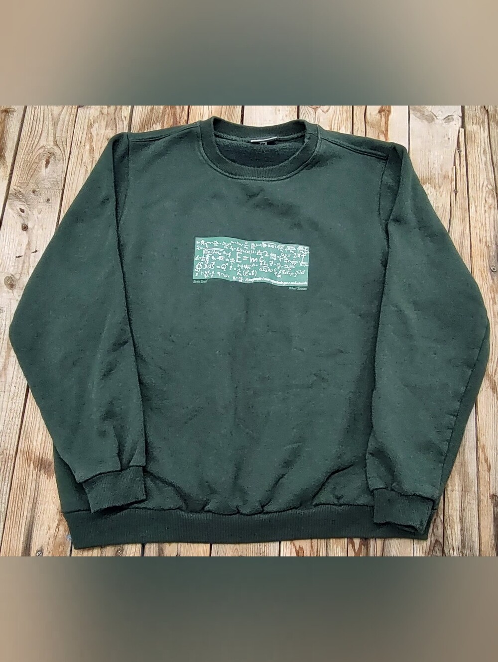 vintage 90's Serra Brasil Albert Einstein Sweatshirt U